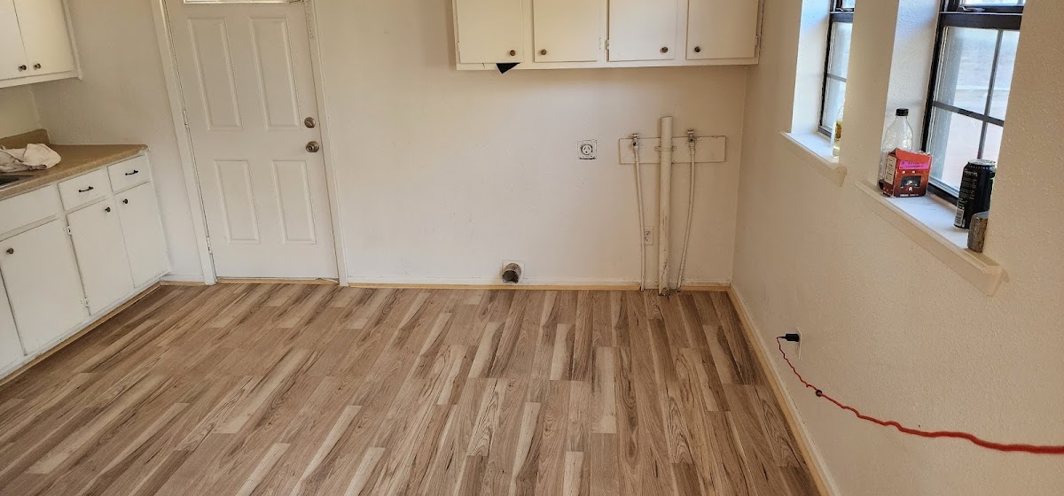 LVP flooring installation